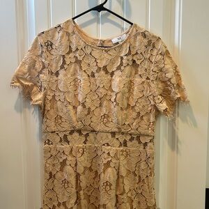 Brand new NSR peach dress